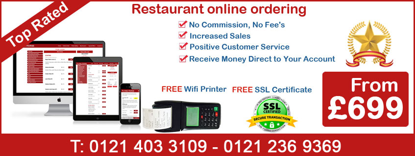 Restaurant Online Ordering System